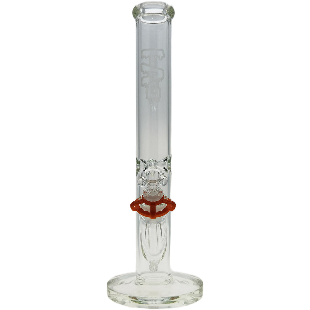 Thick Ass Glass 16" Straight Tube Bong 50x5MM with 18/14MM Downstem
