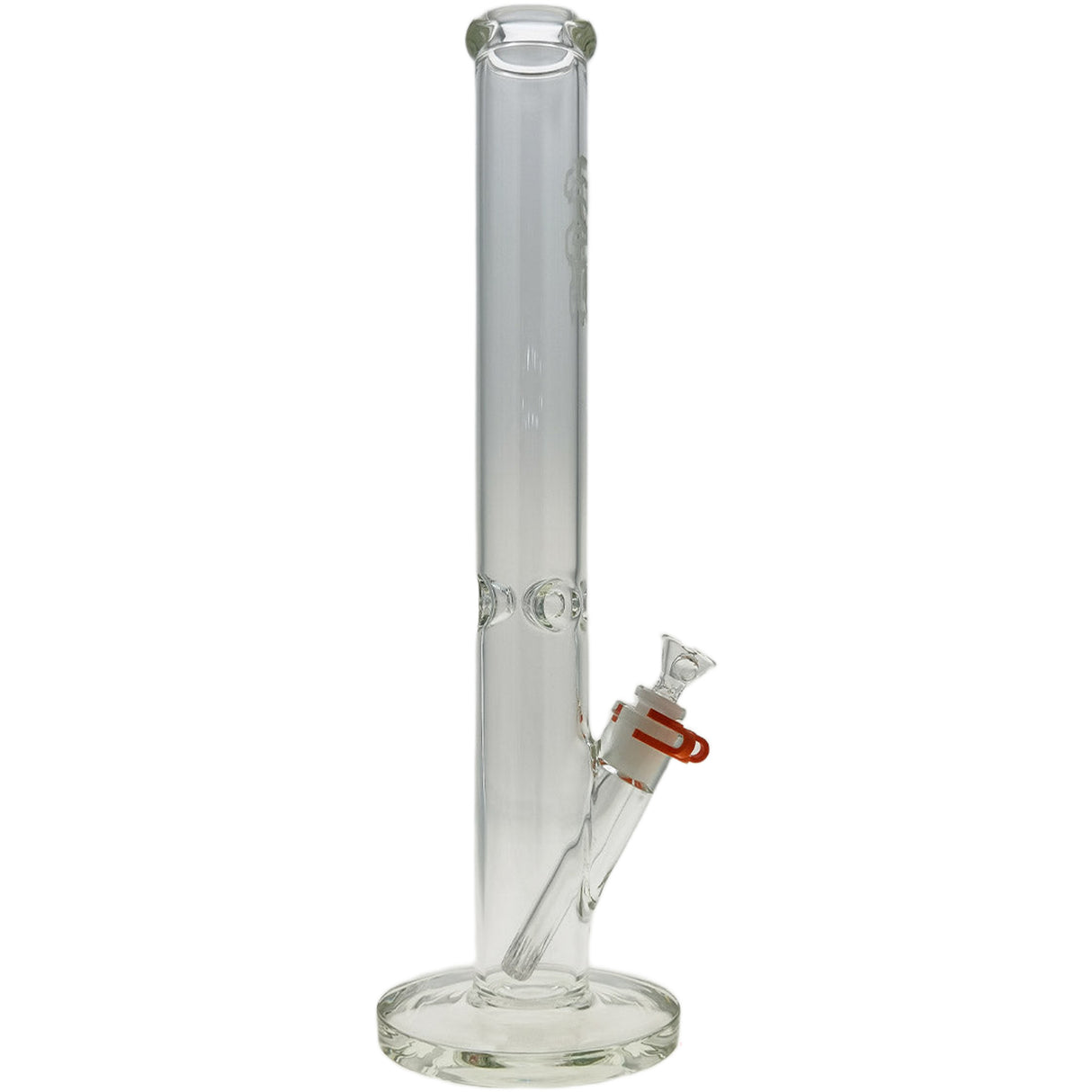 Thick Ass Glass 18" Straight Tube Bong 50x5MM with 18/14MM Downstem