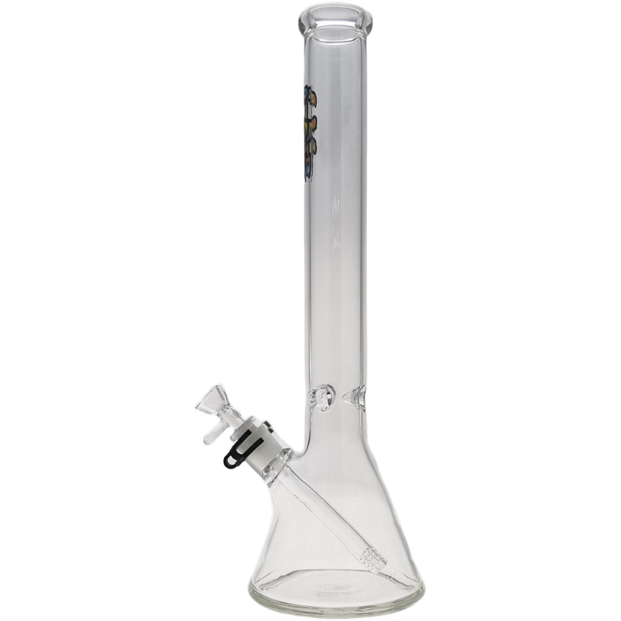 Thick Ass Glass 18" Tie Dye Beaker Bong 5mm Borosilicate w/ Downstem