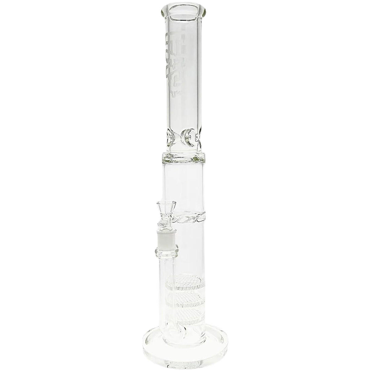 Thick Ass Glass 20" Triple Honeycomb Glass Bong w/ Spinning Guard