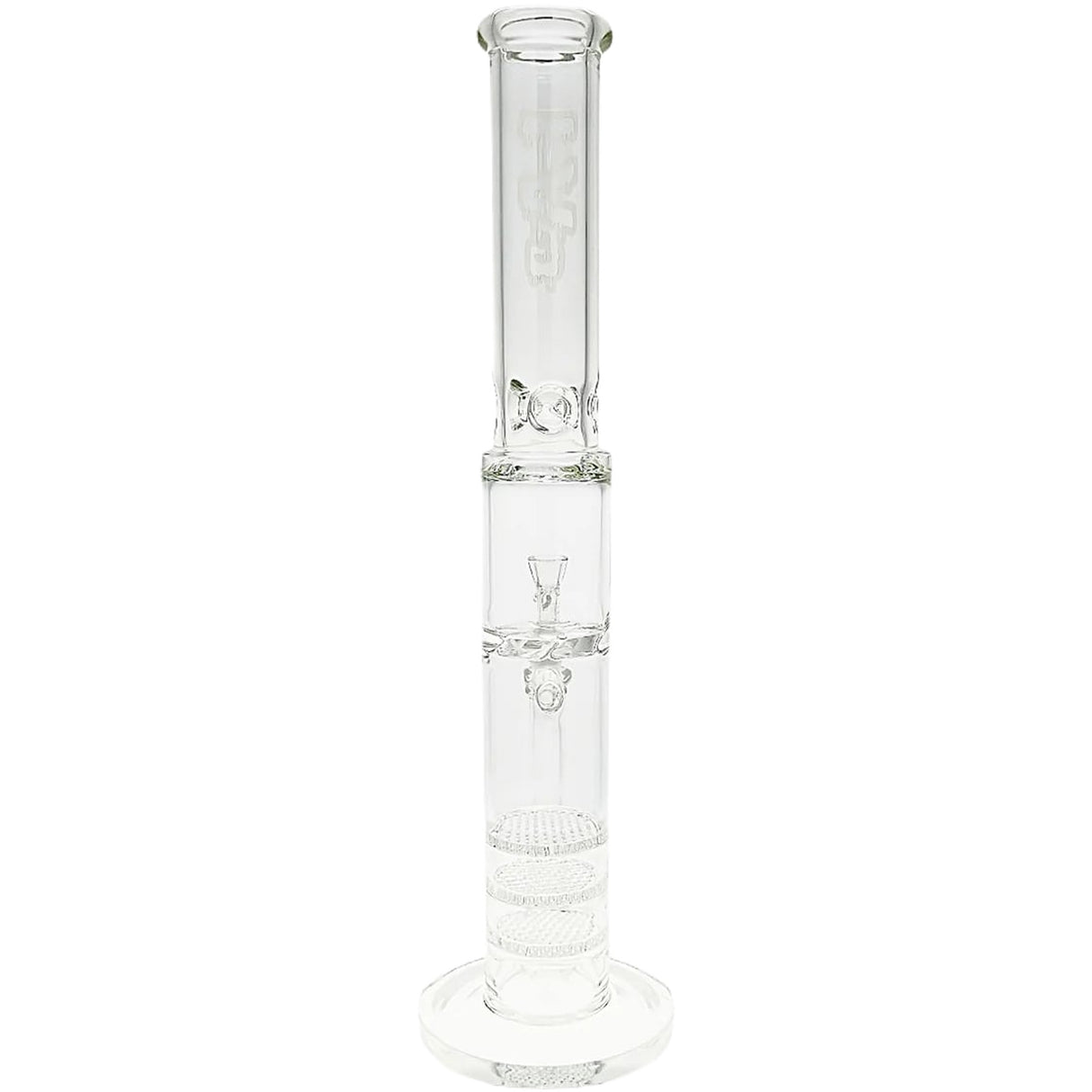 Thick Ass Glass 20" Triple Honeycomb Glass Bong w/ Spinning Guard