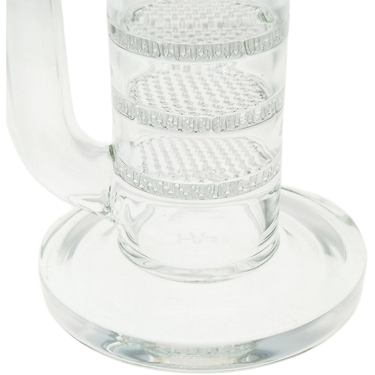 Thick Ass Glass 20" Triple Honeycomb Glass Bong w/ Spinning Guard