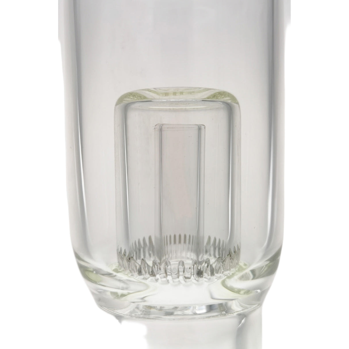 Thick Ass Glass 21" Beaker with Slit Pyramid & Showerhead Percolator - 50x7MM