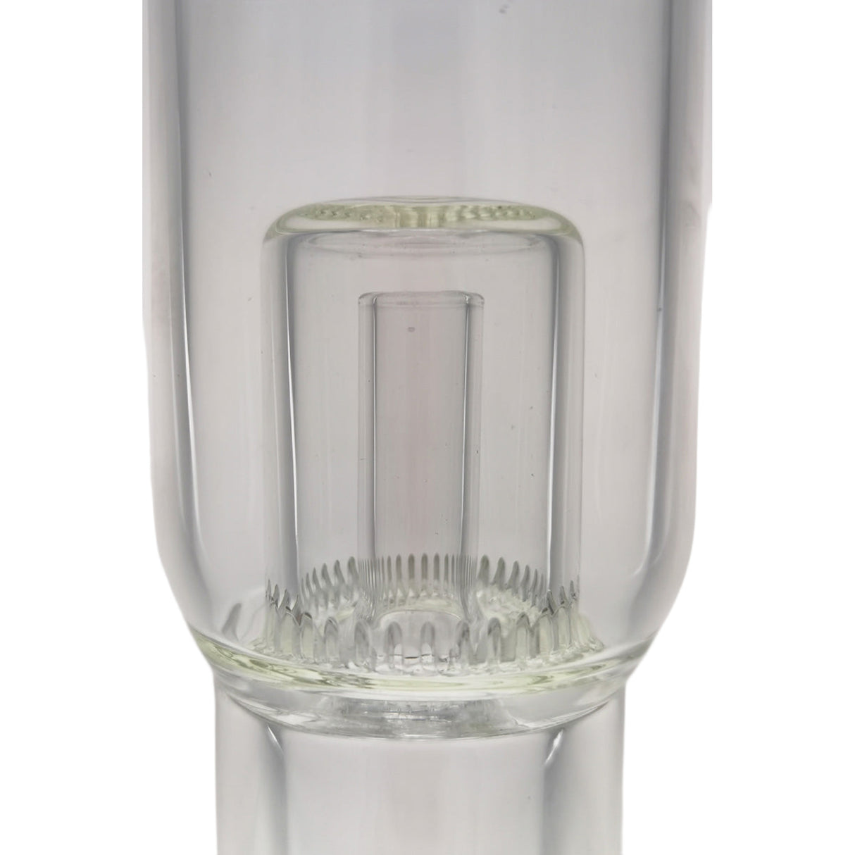 Thick Ass Glass 21" Beaker with Slit Pyramid & Showerhead Percolator - 50x7MM