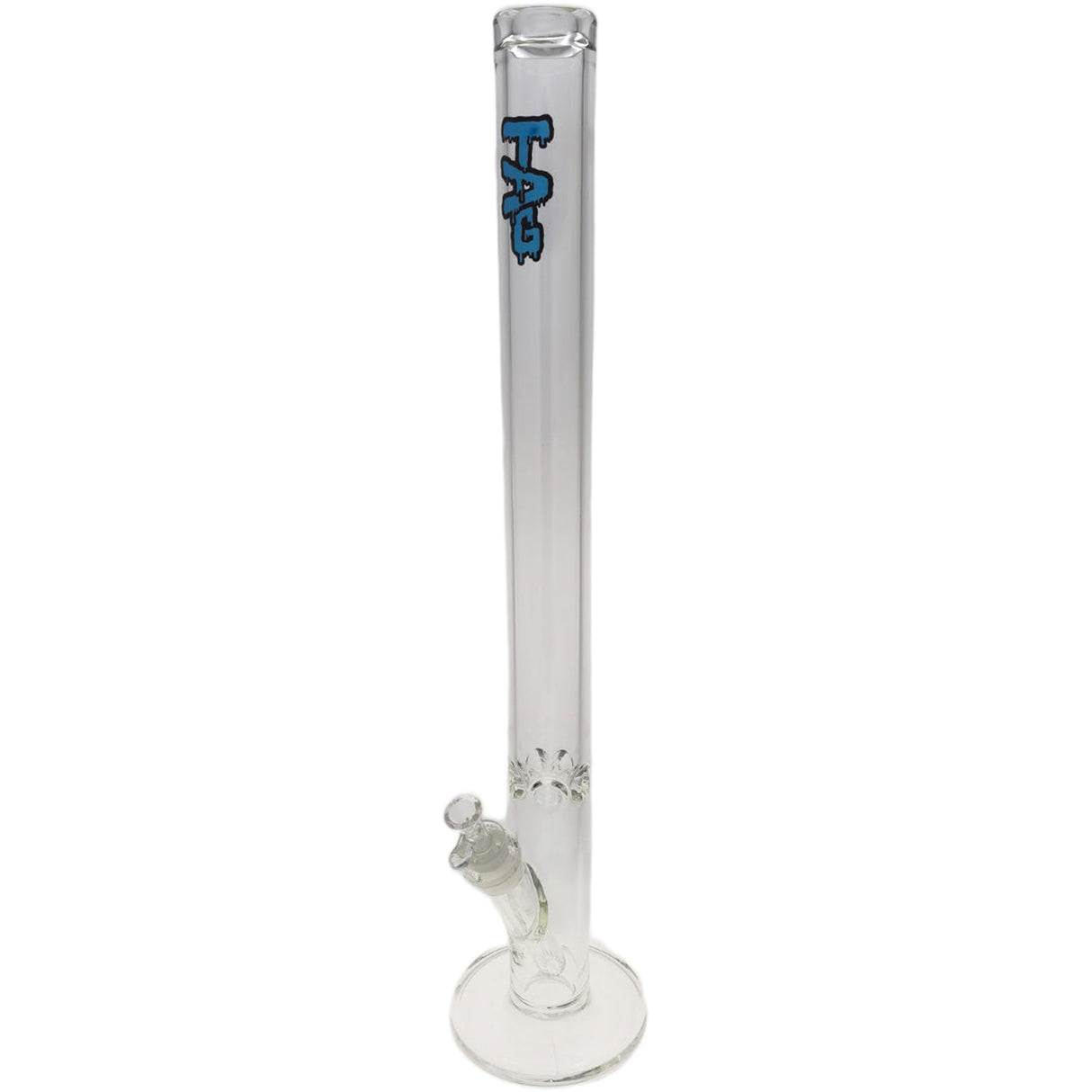 Thick Ass Glass 30" Ultra Thick Straight Tube Bong w/ 28-18MM Downstem