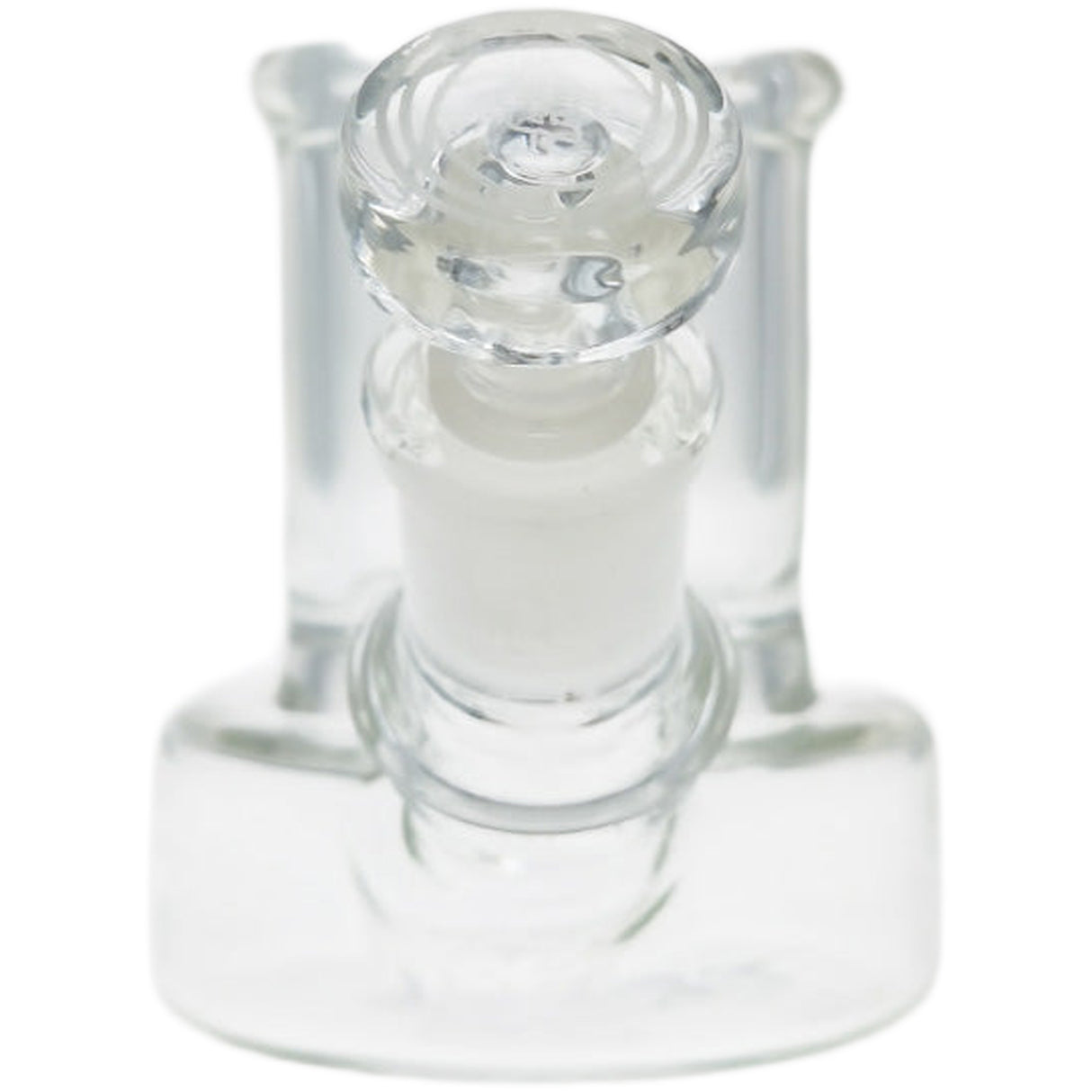 Thick Ass Glass 3.5" Q-Tip ISO Cleaning Jar w/ Alcohol Reservoir & Joint Plug
