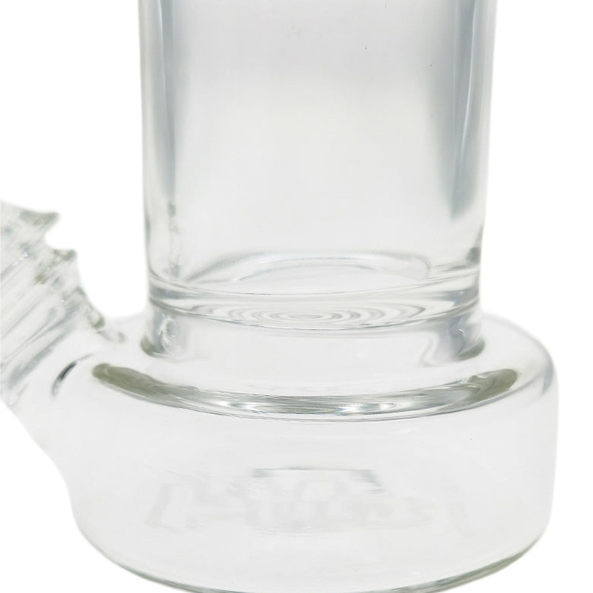 Thick Ass Glass 3.5" Q-Tip ISO Cleaning Jar w/ Alcohol Reservoir & Joint Plug