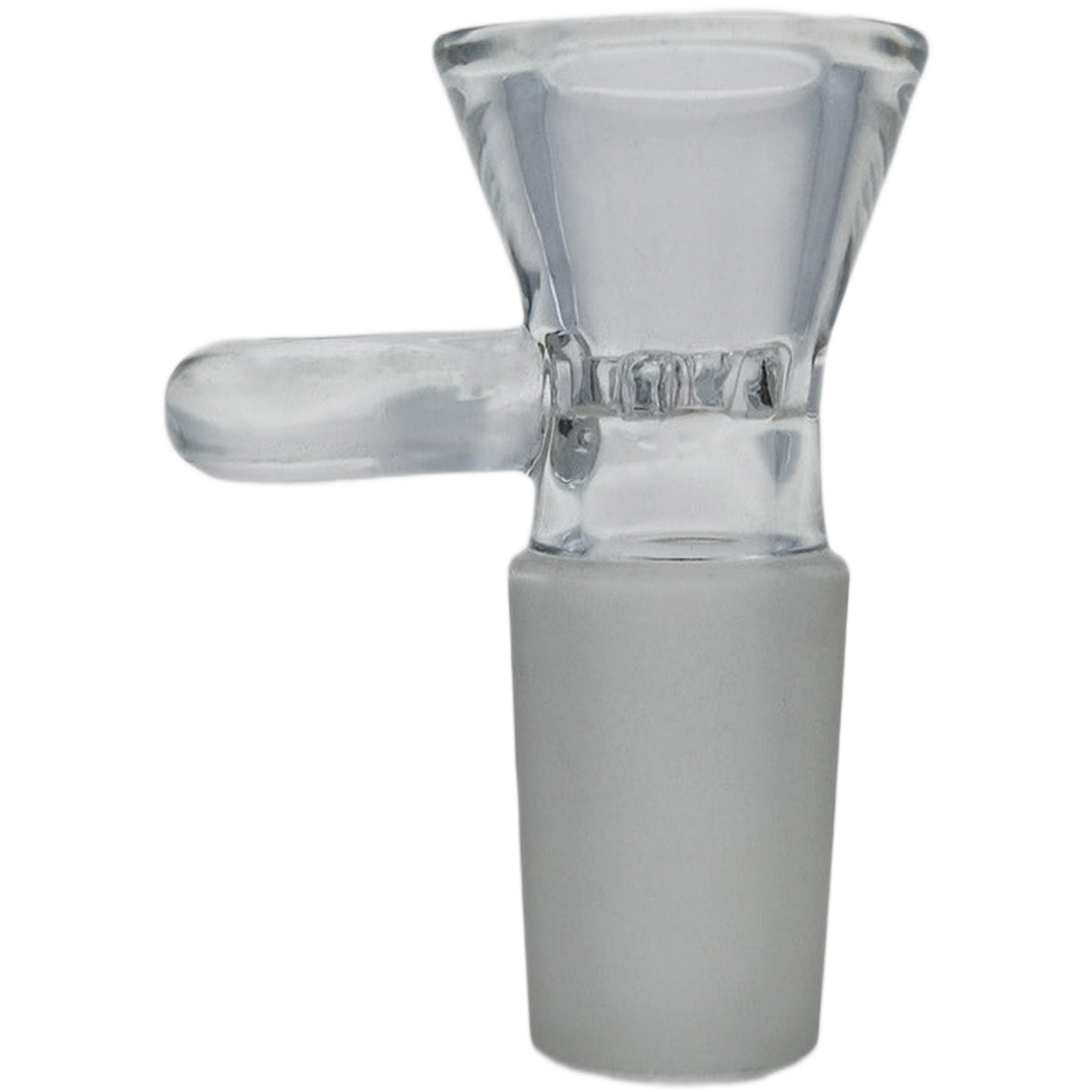 Thick Ass Glass 7-Hole Screen Slide w/ Handle for 18-19mm Bong