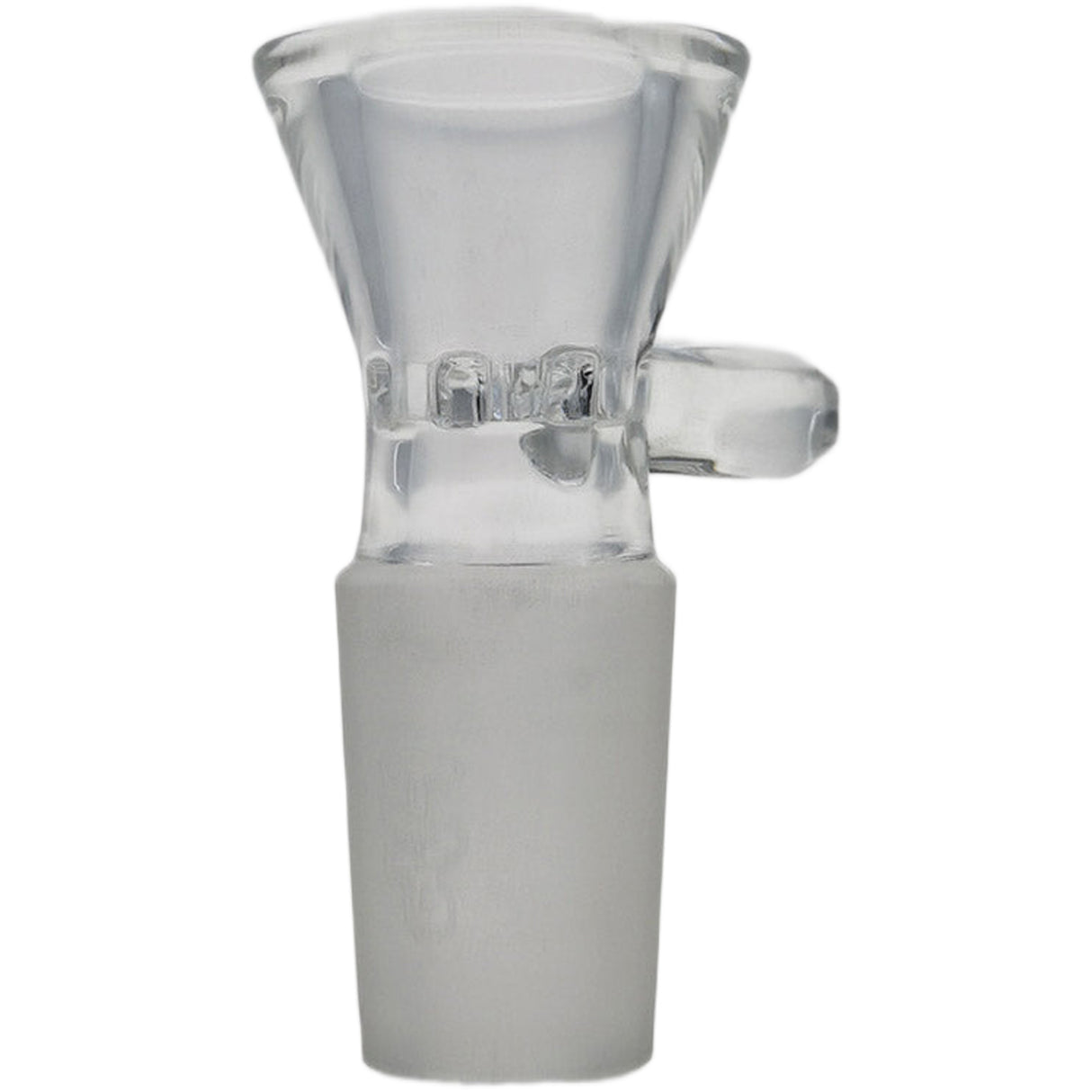 Thick Ass Glass 7-Hole Screen Slide w/ Handle for 18-19mm Bong