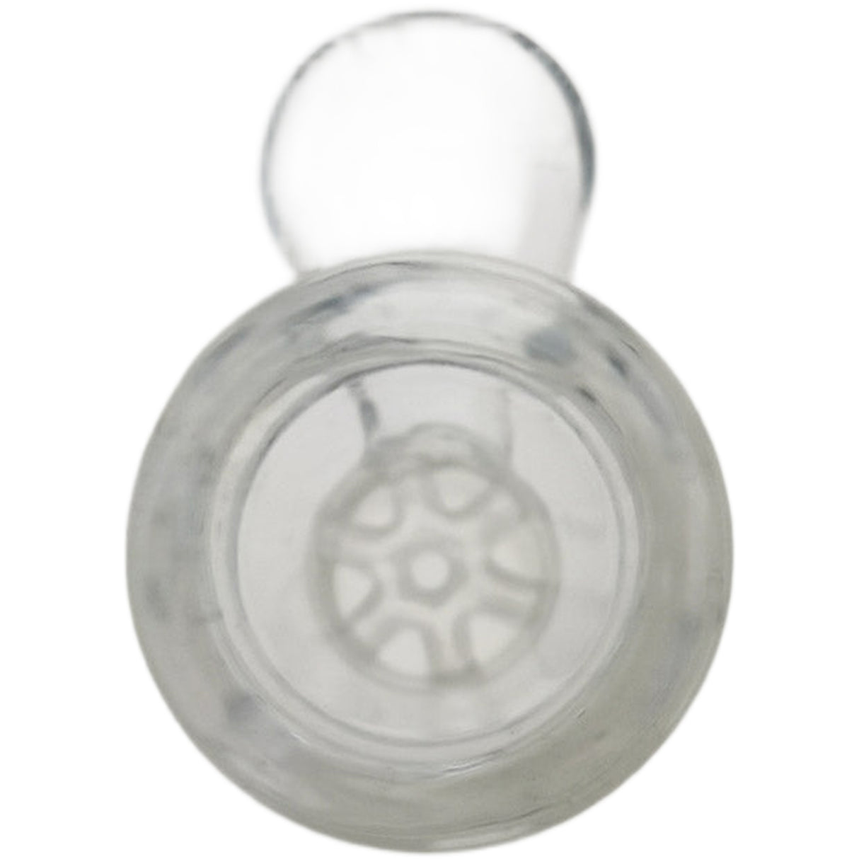 Thick Ass Glass 7-Hole Screen Slide w/ Handle for 18-19mm Bong