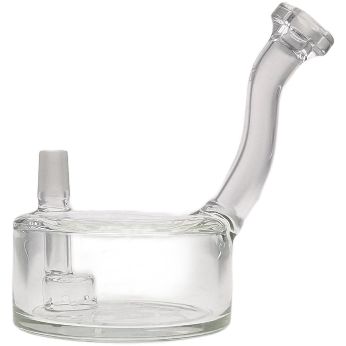 Thick Ass Glass 7" Quartz Puck w/ Showerhead Percolator 18MM