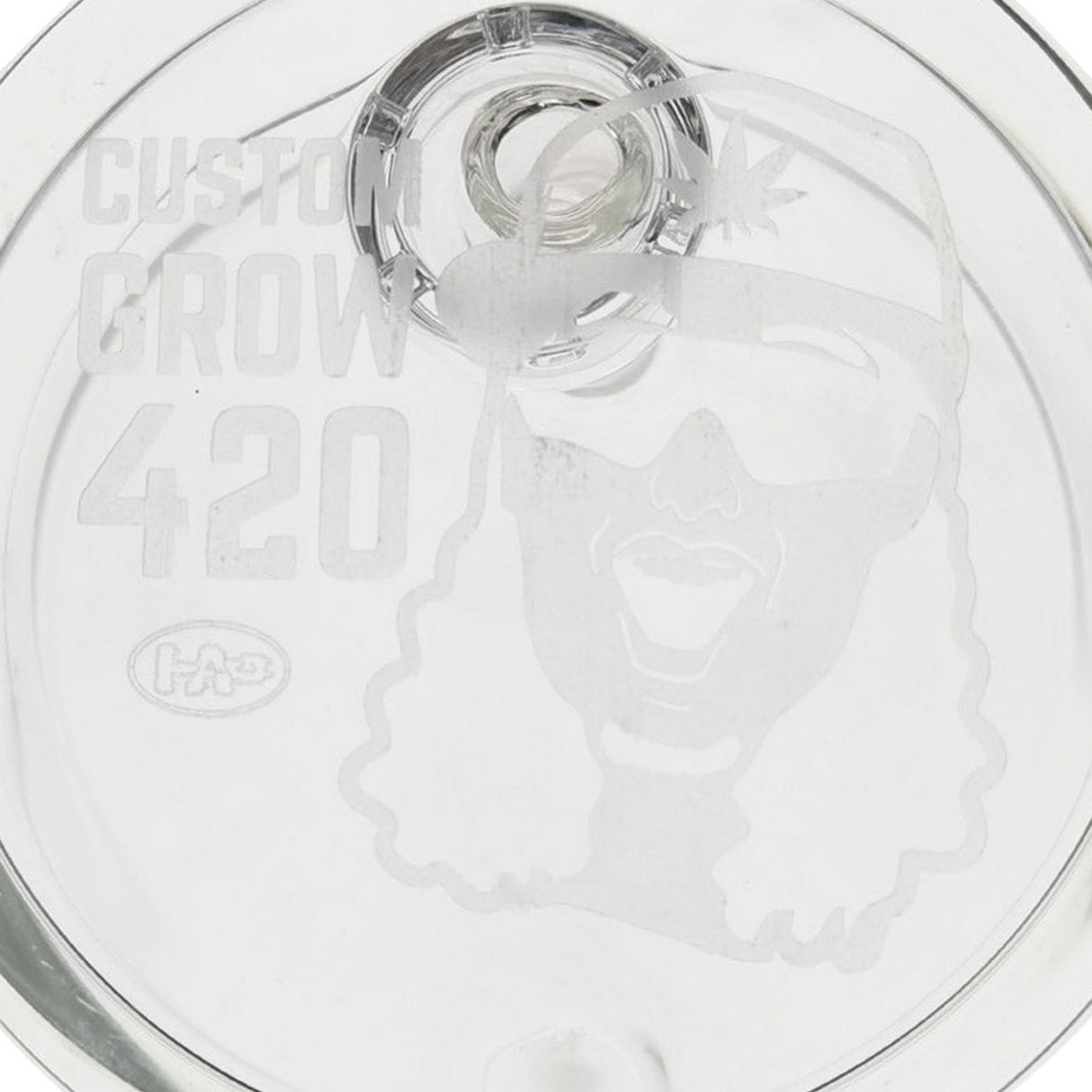 Thick Ass Glass 7" Quartz Puck w/ Showerhead Percolator 18MM