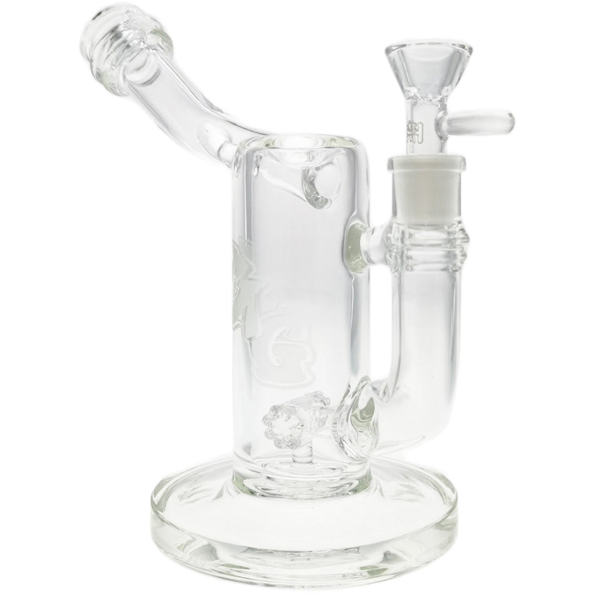 Thick Ass Glass 8" HammerHead Perc Dab Rig 50x7MM - 14MM Female
