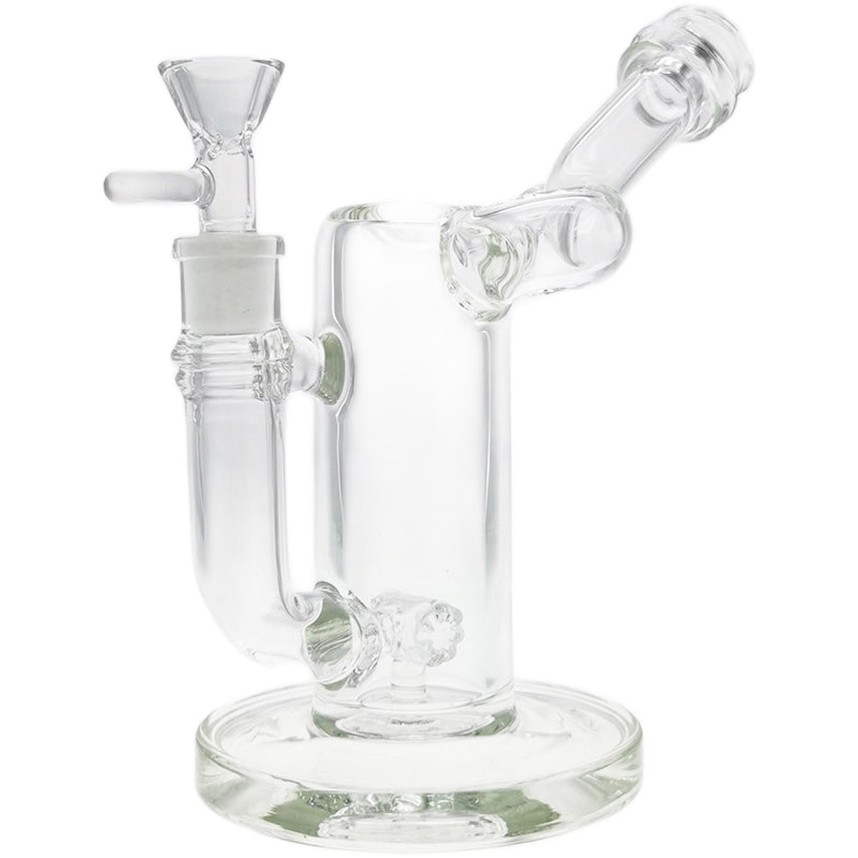 Thick Ass Glass 8" HammerHead Perc Dab Rig 50x7MM - 14MM Female