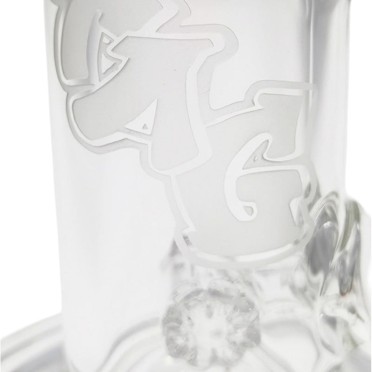 Thick Ass Glass 8" HammerHead Perc Dab Rig 50x7MM - 14MM Female