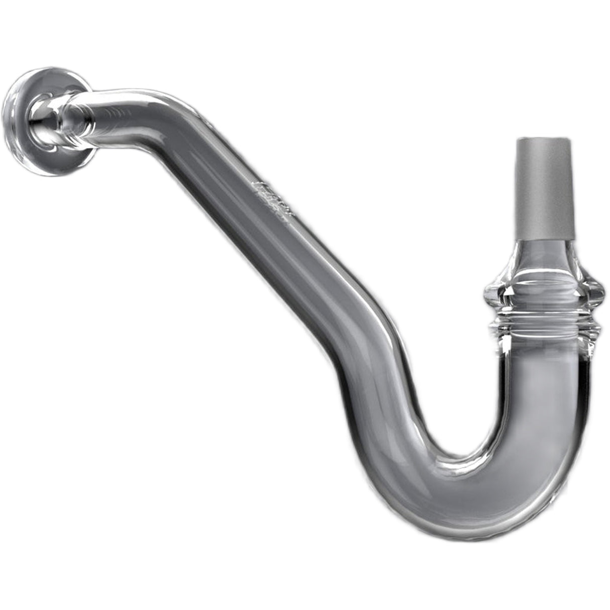 Thick Ass Glass 8" Sherlock Arm J-Hook w/ Versatile Joint Sizes