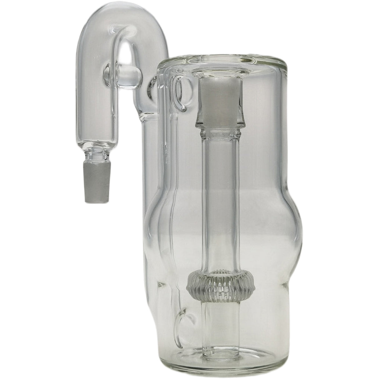 Thick Ass Glass 8.5" UFO Super Slit Ash Catcher 14MM M/F Adapter