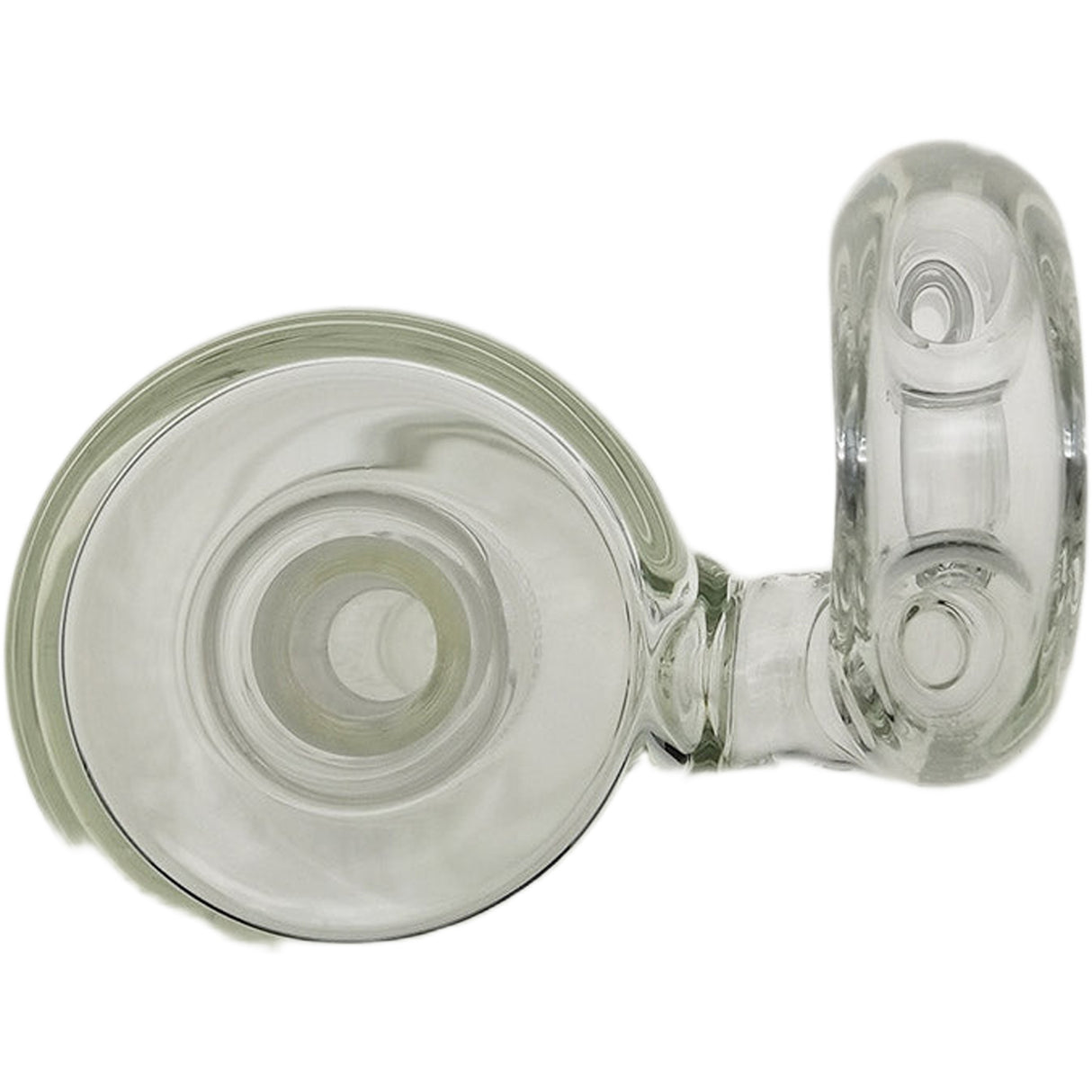 Thick Ass Glass 8.5" UFO Super Slit Ash Catcher 14MM M/F Adapter