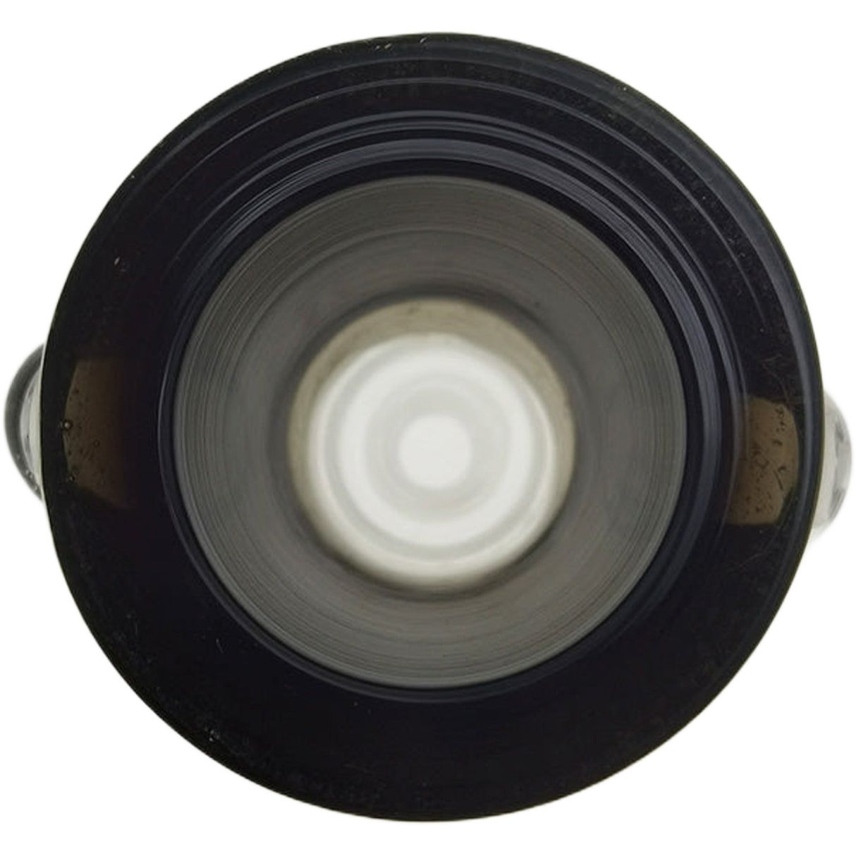 Thick Ass Glass Artistic 14MM Male Single Hole Slide with Multi-Marble Grip