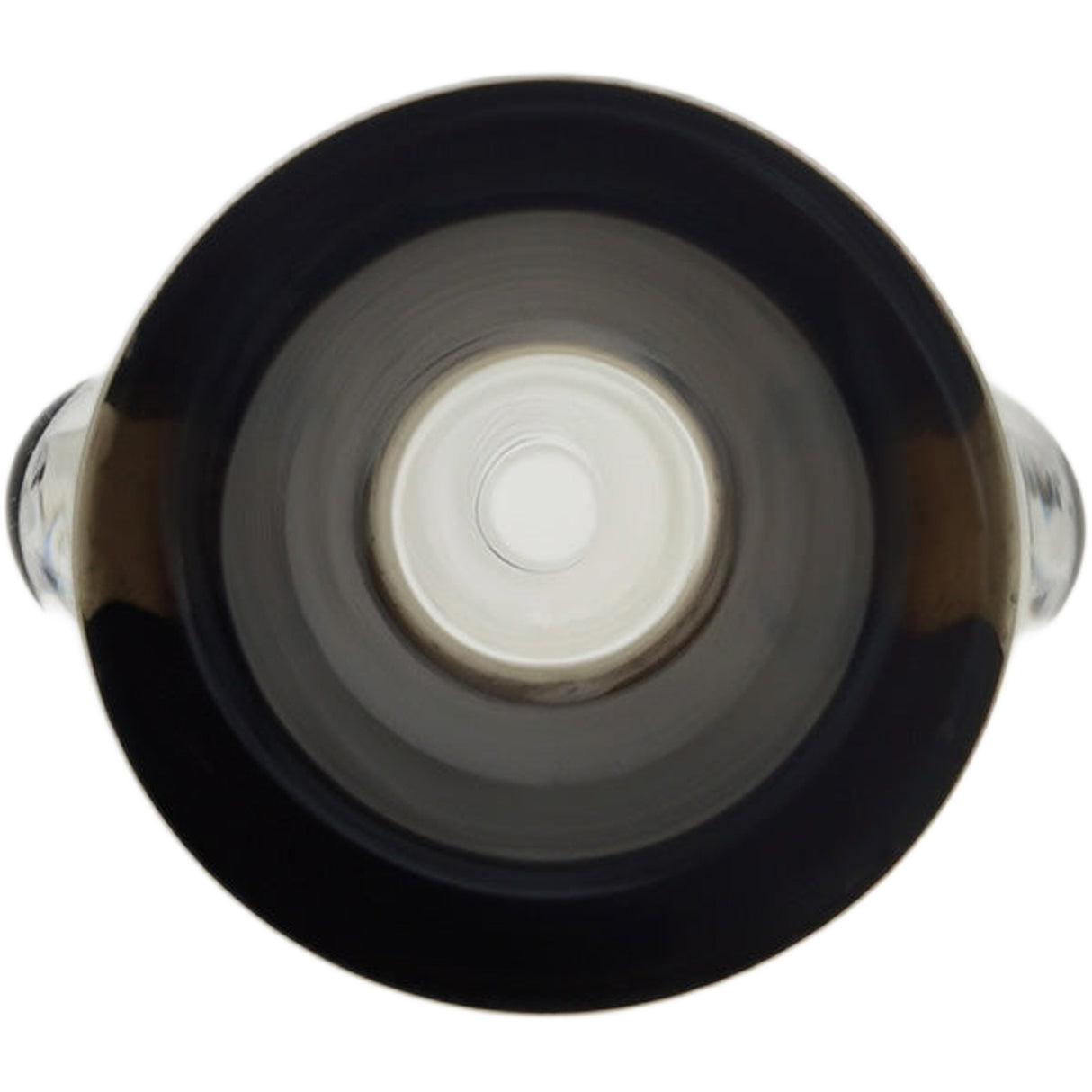Thick Ass Glass Artistic 14MM Male Single Hole Slide with Multi-Marble Grip