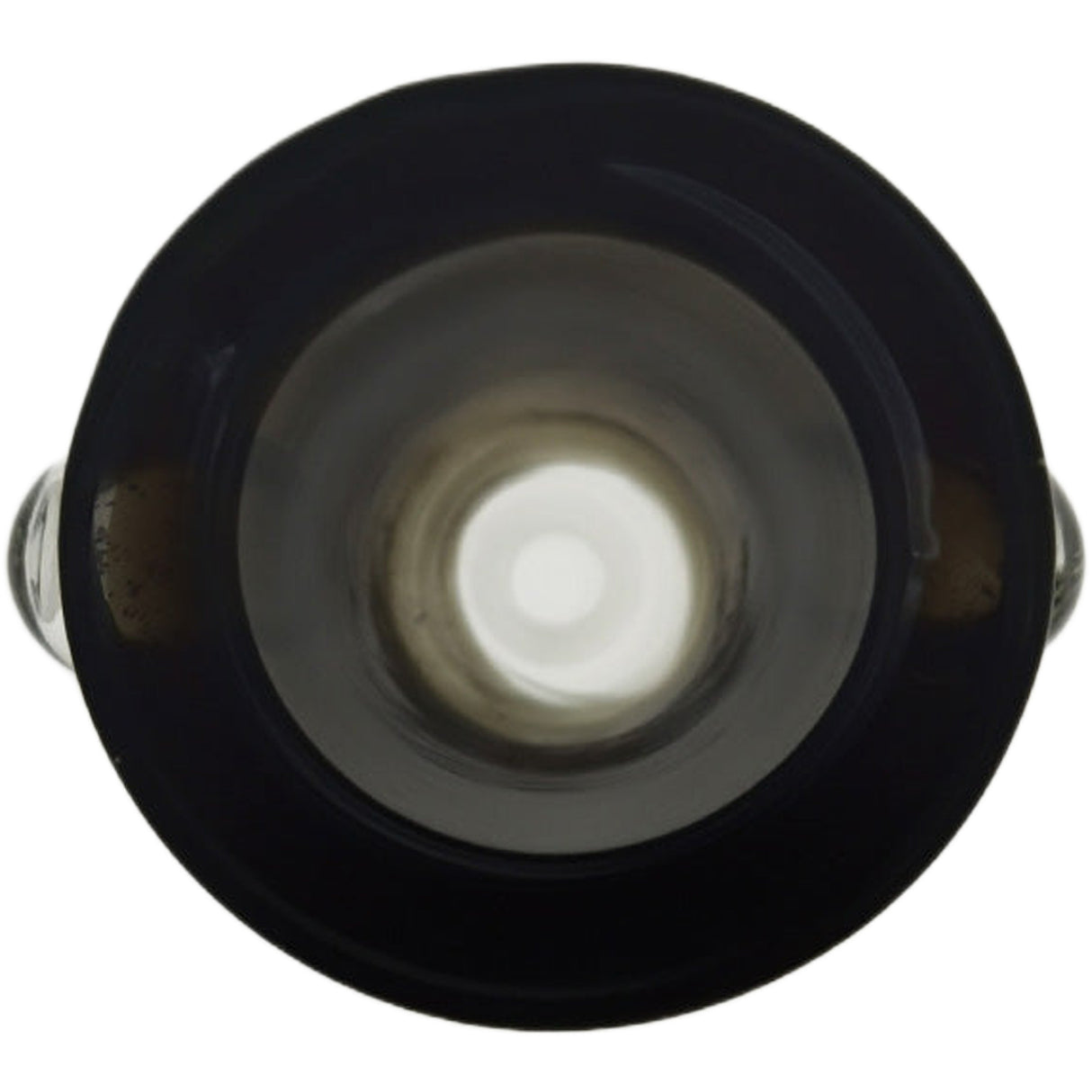 Thick Ass Glass Artistic 14MM Male Single Hole Slide with Multi-Marble Grip
