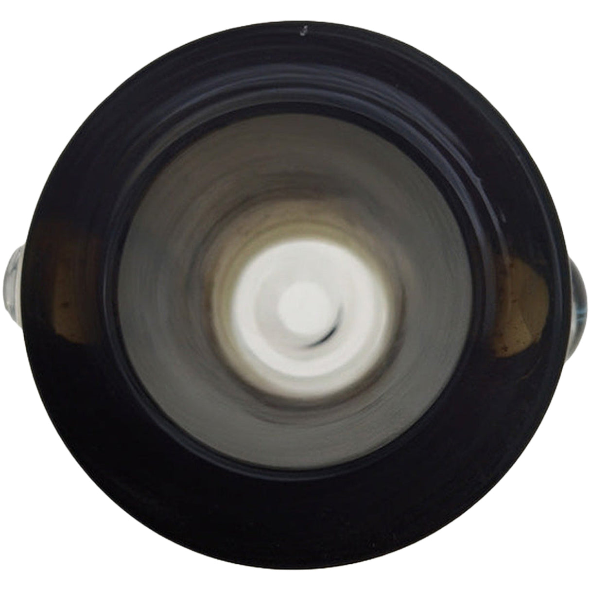 Thick Ass Glass Artistic 14MM Male Single Hole Slide with Multi-Marble Grip