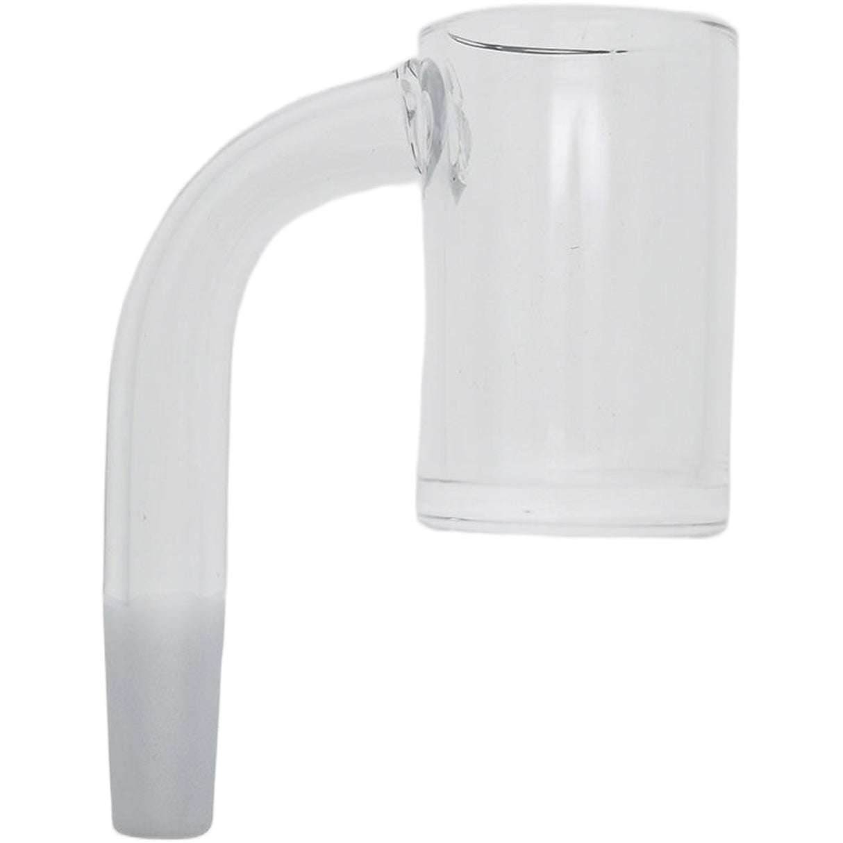 Thick Ass Glass Deep Dish Quartz Banger - High Airflow Flat Top 25x2MM