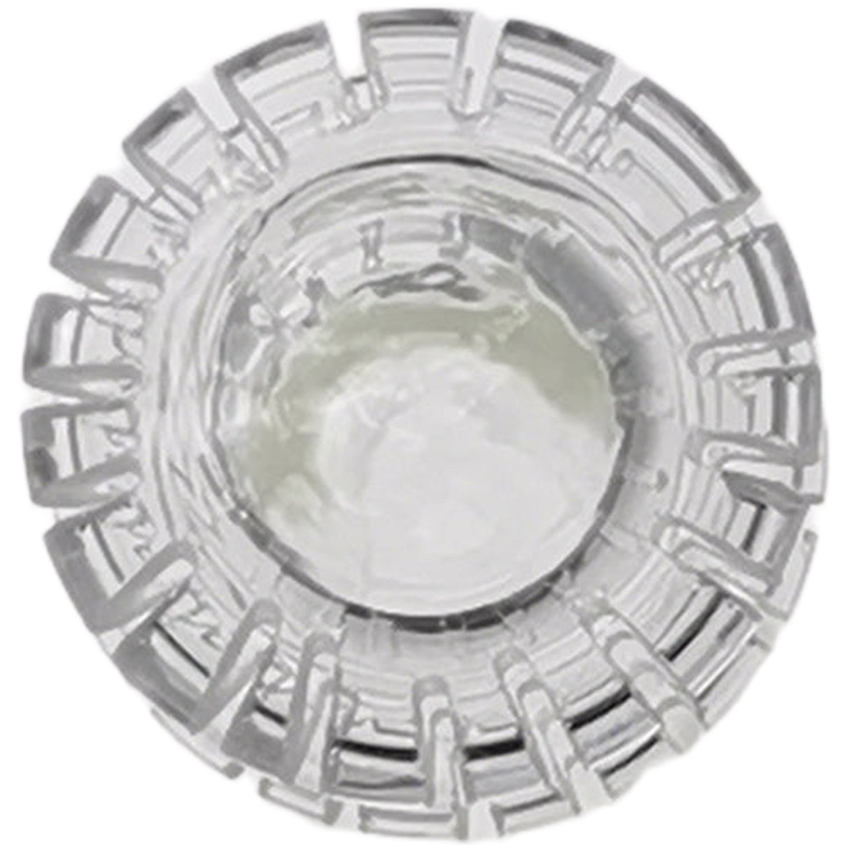 Thick Ass Glass Double UFO Perc Downstem 28/18MM - Premium Quartz