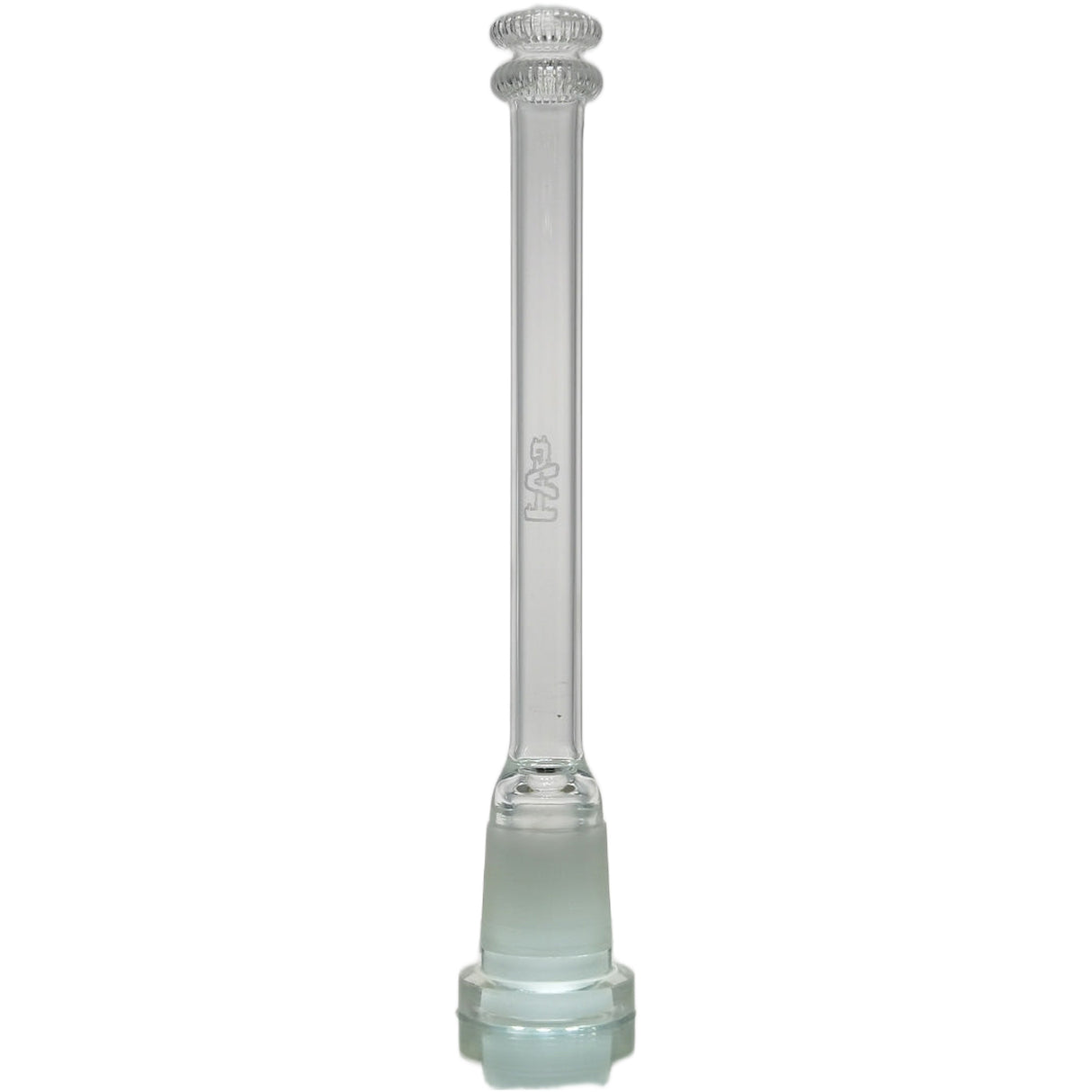 Thick Ass Glass Double UFO Perc Downstem 28/18MM - Premium Quartz