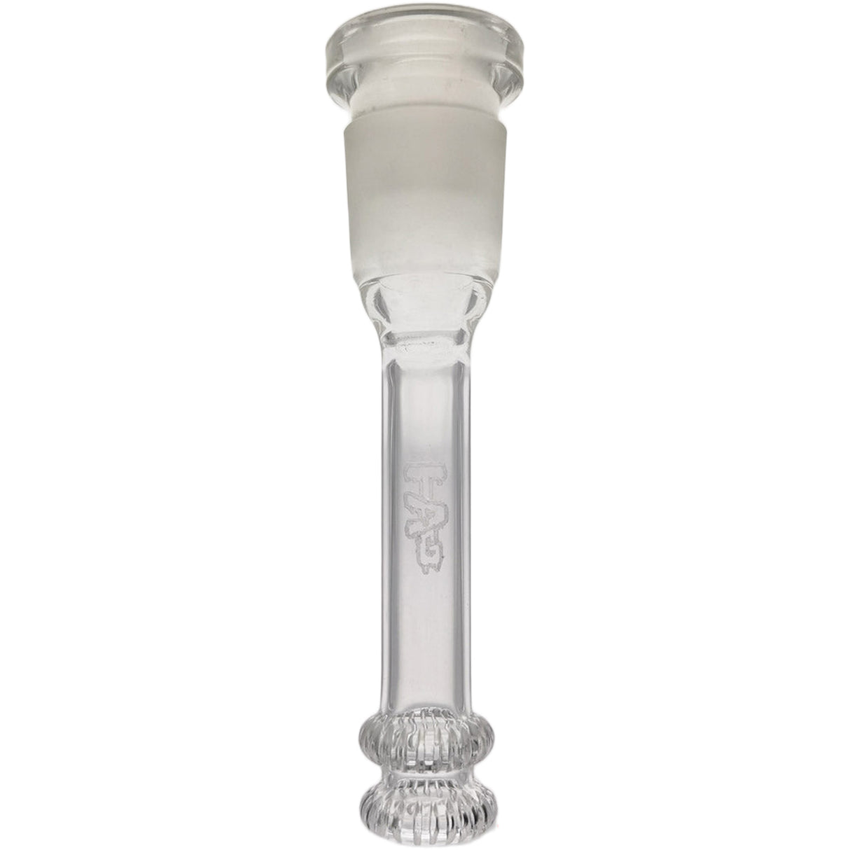 Thick Ass Glass Double UFO Perc Downstem 28/18MM - Premium Quartz