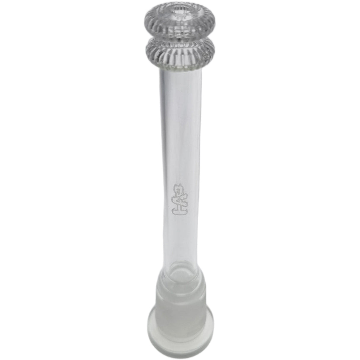 Thick Ass Glass Double UFO Perc Downstem 28/18MM - Premium Quartz