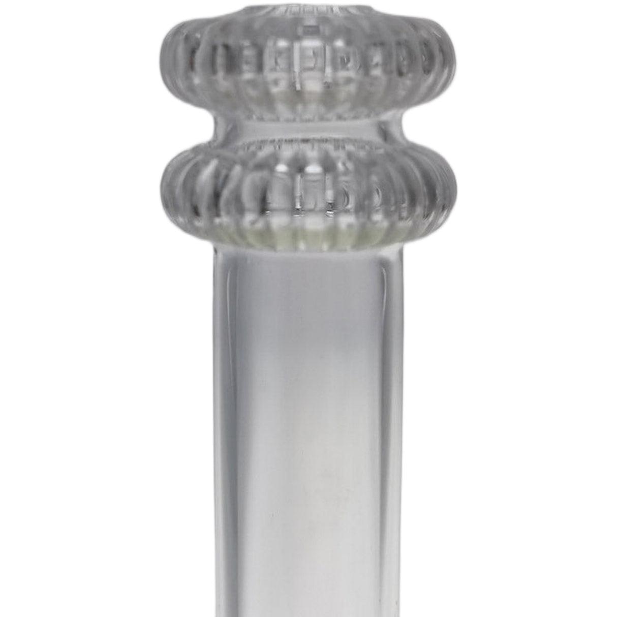 Thick Ass Glass Double UFO Perc Downstem 28/18MM - Premium Quartz