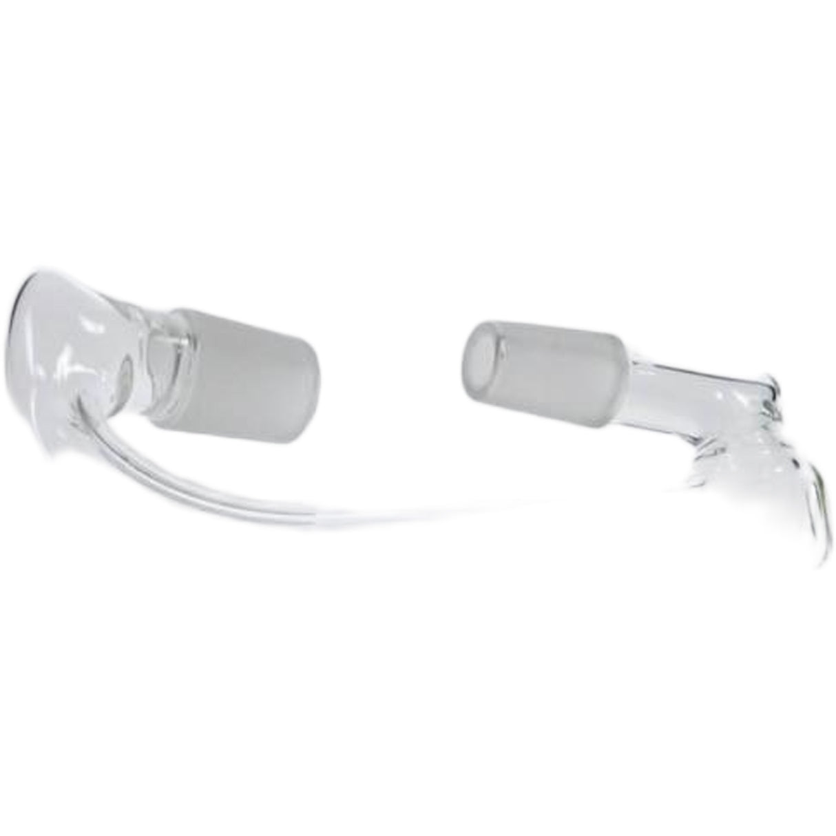 Thick Ass Glass Drop Down Adapter - 1" Drop, Multi-Size & Gender Options