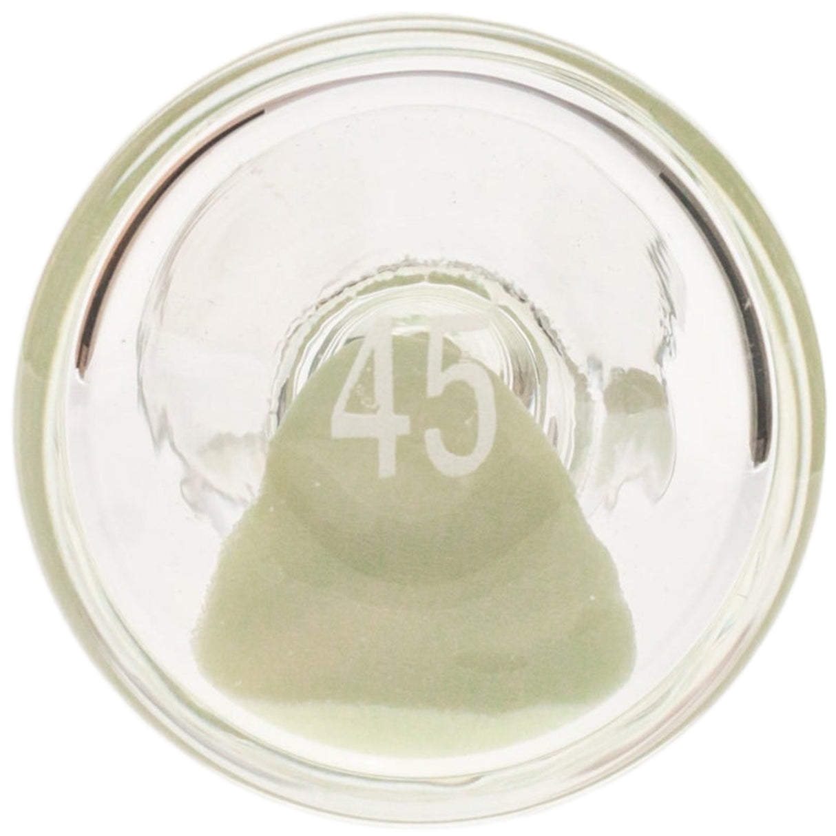 Thick Ass Glass Glow Sand 3.5" Hourglass - Enchanting Dab Timer Accessory