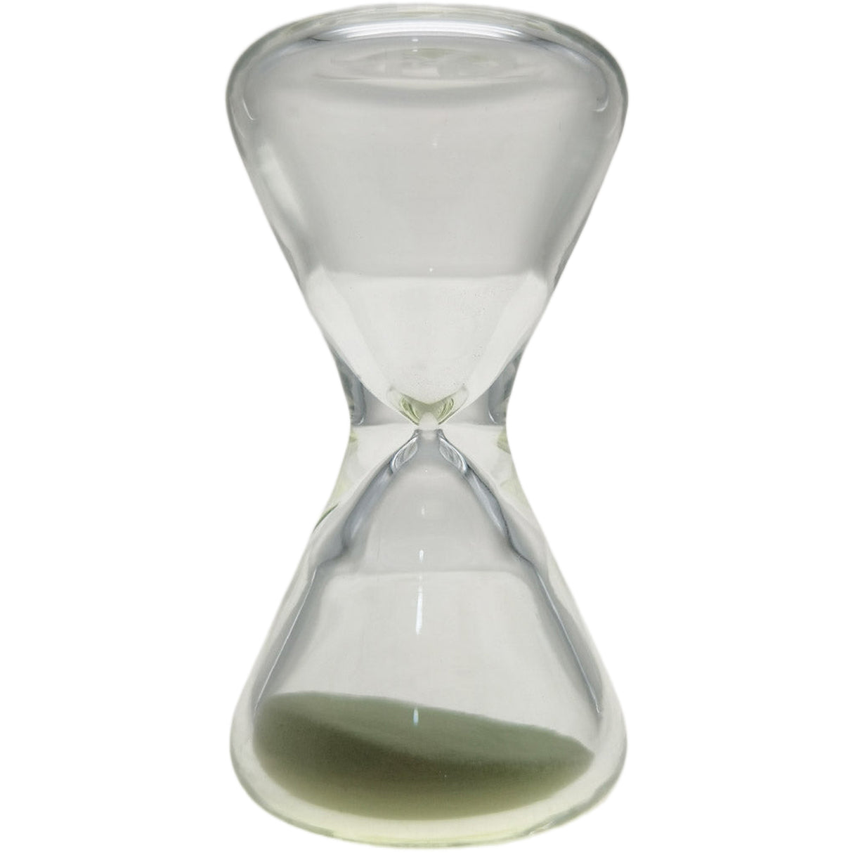 Thick Ass Glass Glow Sand 3.5" Hourglass - Enchanting Dab Timer Accessory