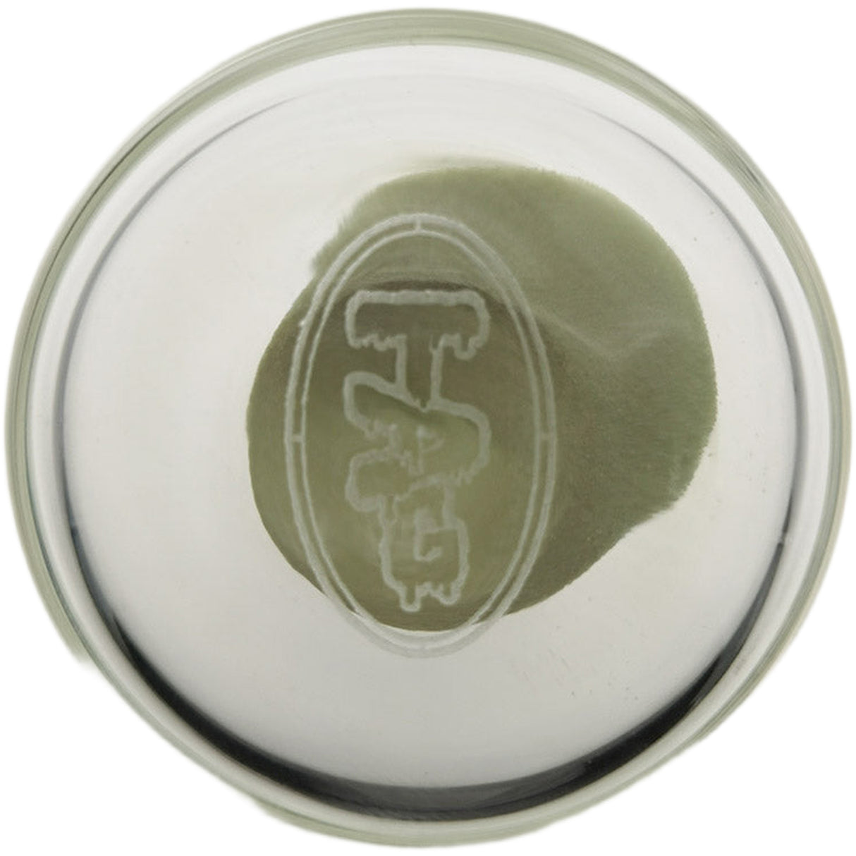 Thick Ass Glass Glow Sand 3.5" Hourglass - Enchanting Dab Timer Accessory