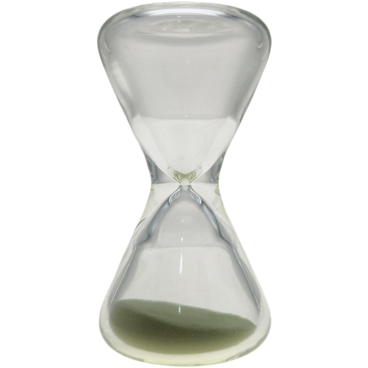 Thick Ass Glass Glow Sand 3.5" Hourglass - Enchanting Dab Timer Accessory