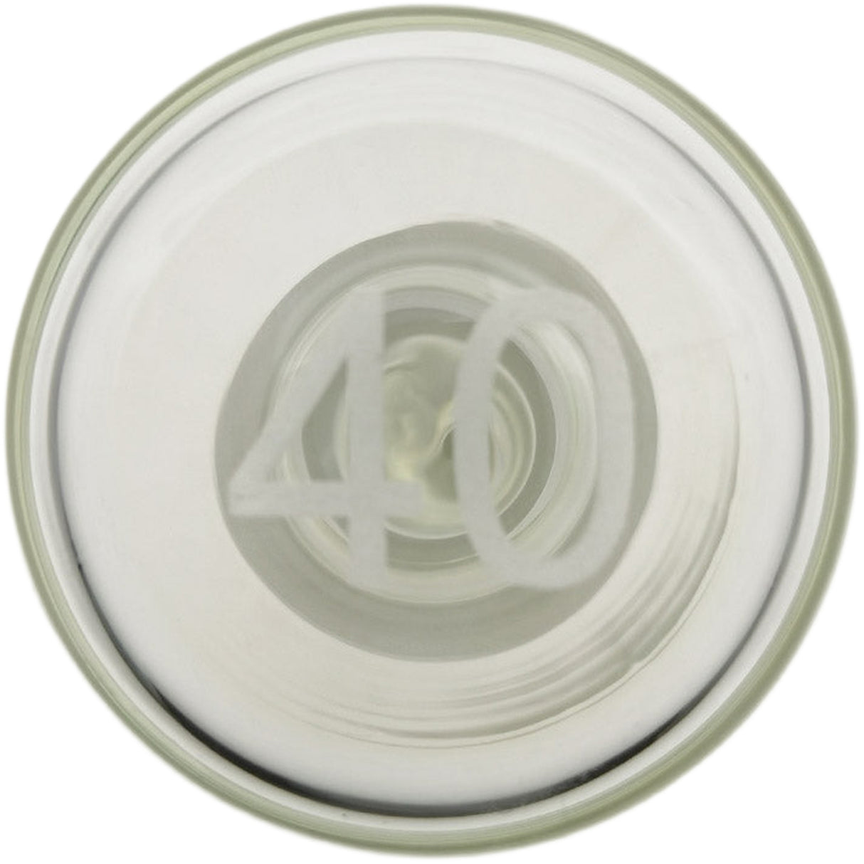 Thick Ass Glass Glow Sand 3.5" Hourglass - Enchanting Dab Timer Accessory