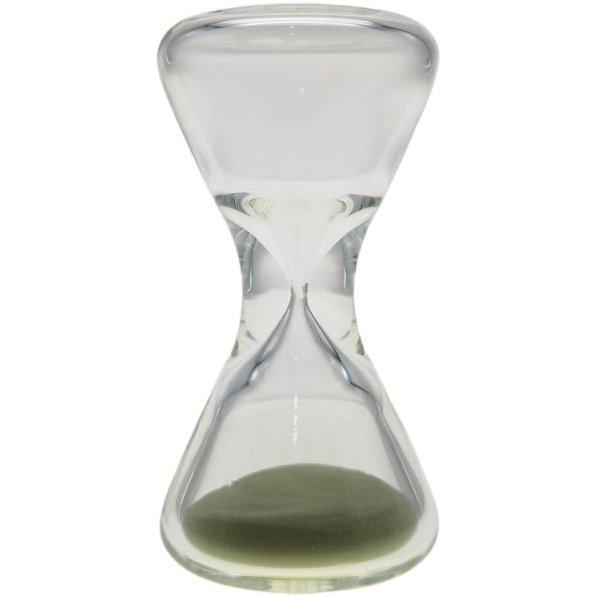 Thick Ass Glass Glow Sand 3.5" Hourglass - Enchanting Dab Timer Accessory