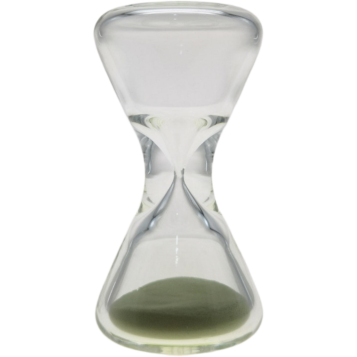 Thick Ass Glass Glow Sand 3.5" Hourglass - Enchanting Dab Timer Accessory