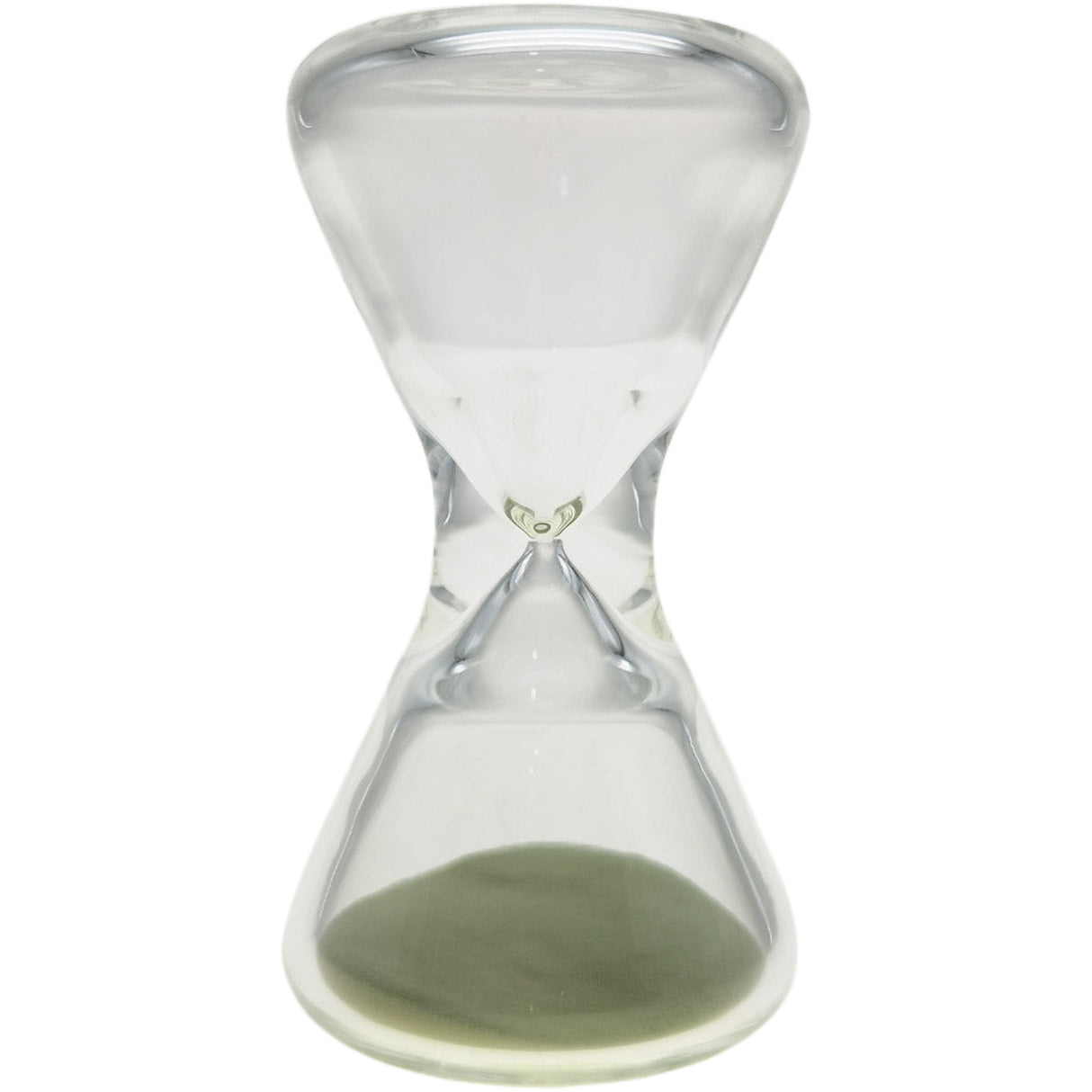Thick Ass Glass Glow Sand 3.5" Hourglass - Enchanting Dab Timer Accessory