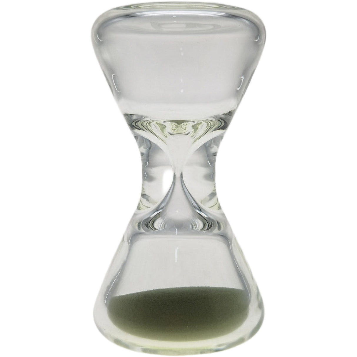 Thick Ass Glass Glow Sand 3.5" Hourglass - Enchanting Dab Timer Accessory