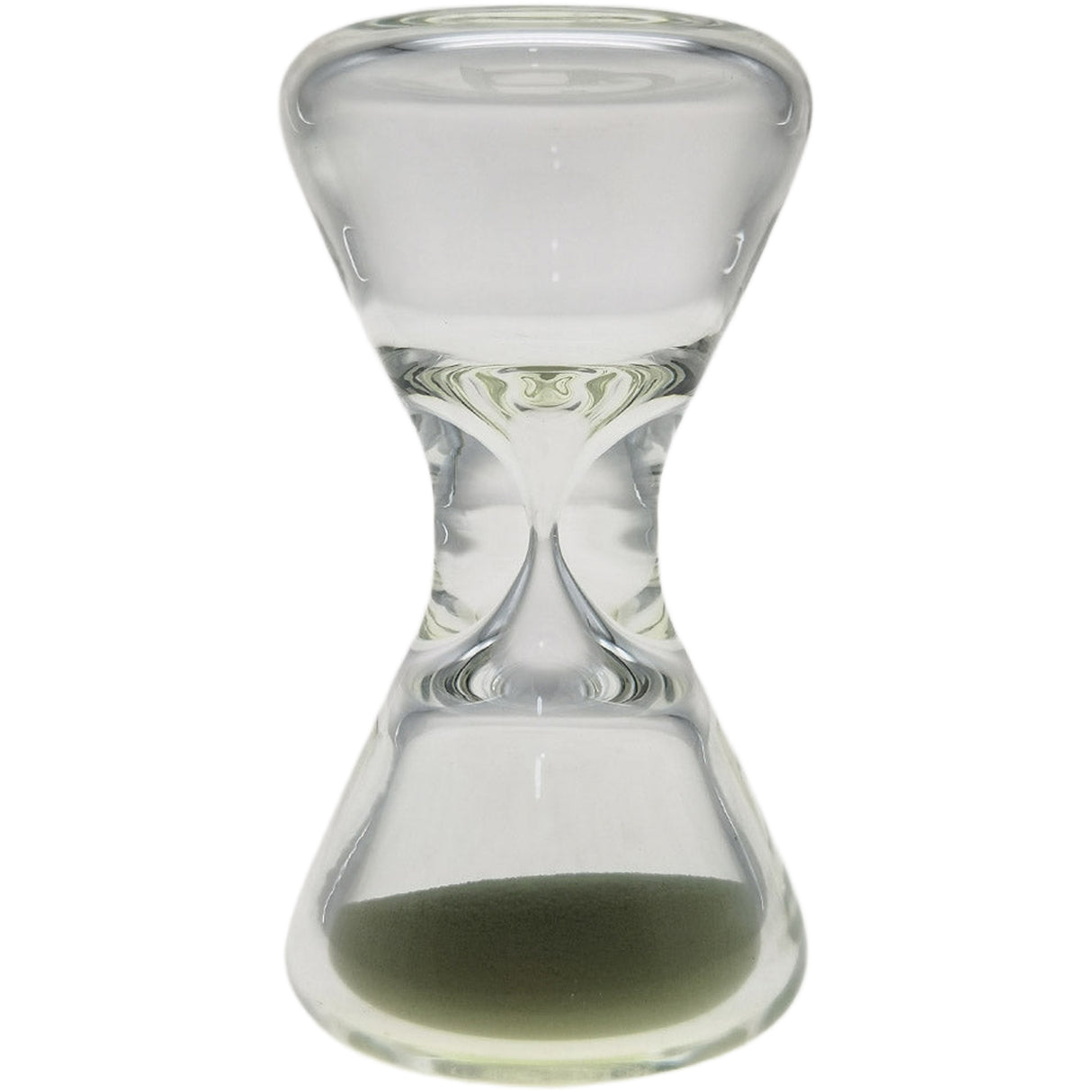 Thick Ass Glass Glow Sand 3.5" Hourglass - Enchanting Dab Timer Accessory