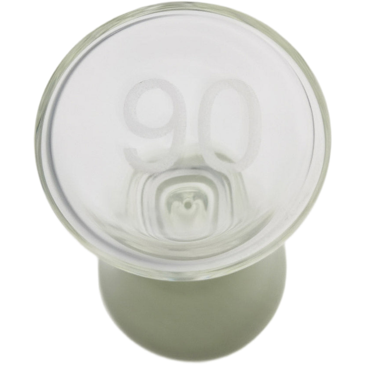 Thick Ass Glass Glow Sand 3.5" Hourglass - Enchanting Dab Timer Accessory