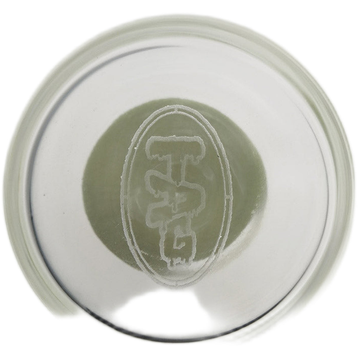 Thick Ass Glass Glow Sand 3.5" Hourglass - Enchanting Dab Timer Accessory