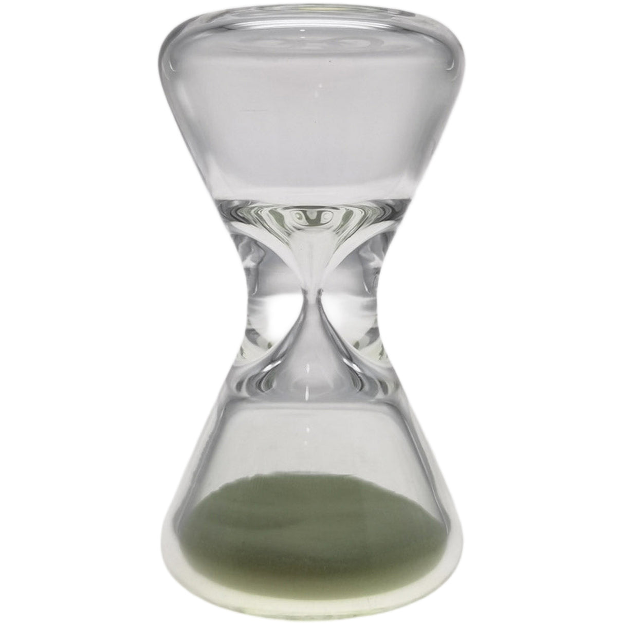Thick Ass Glass Glow Sand 3.5" Hourglass - Enchanting Dab Timer Accessory