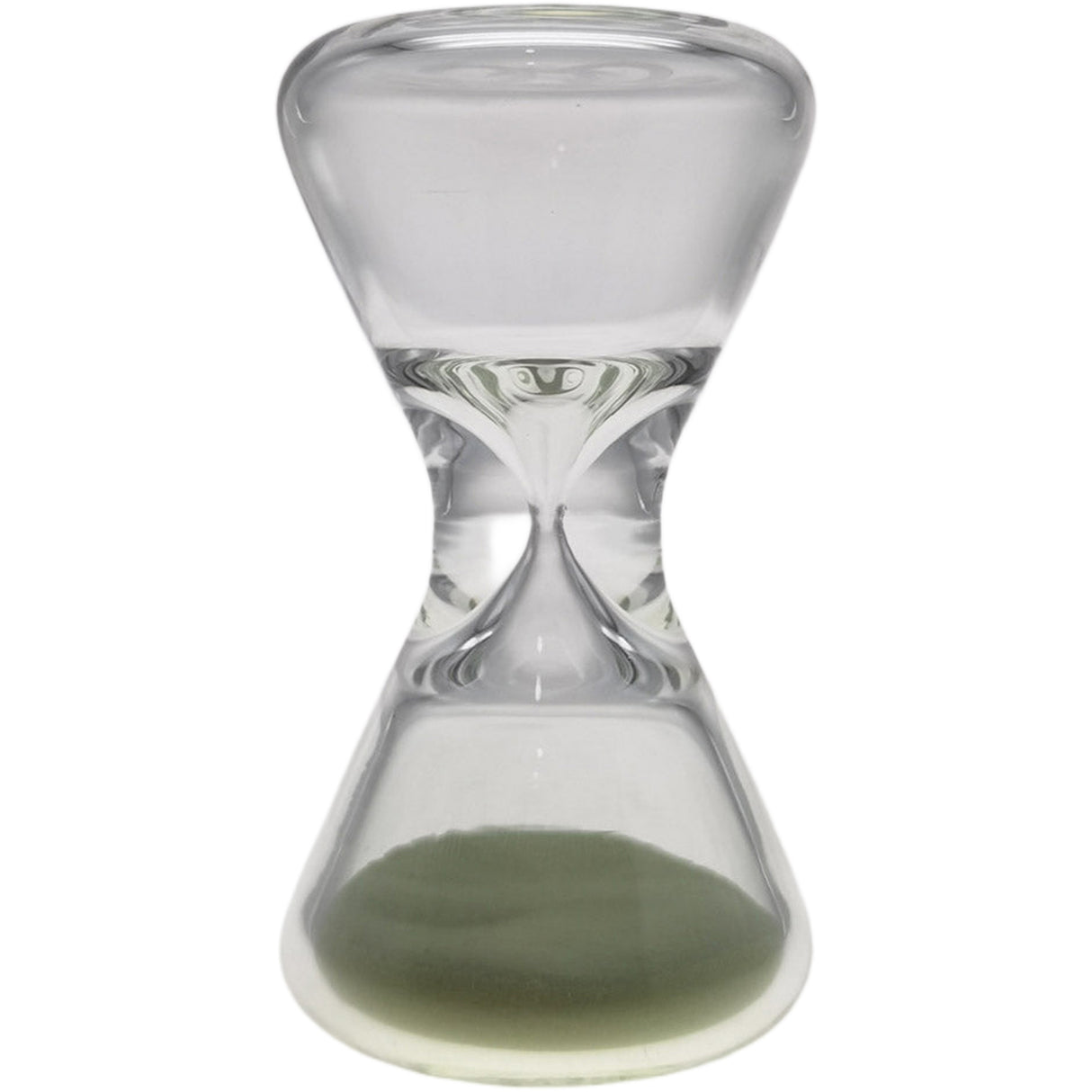 Thick Ass Glass Glow Sand 3.5" Hourglass - Enchanting Dab Timer Accessory