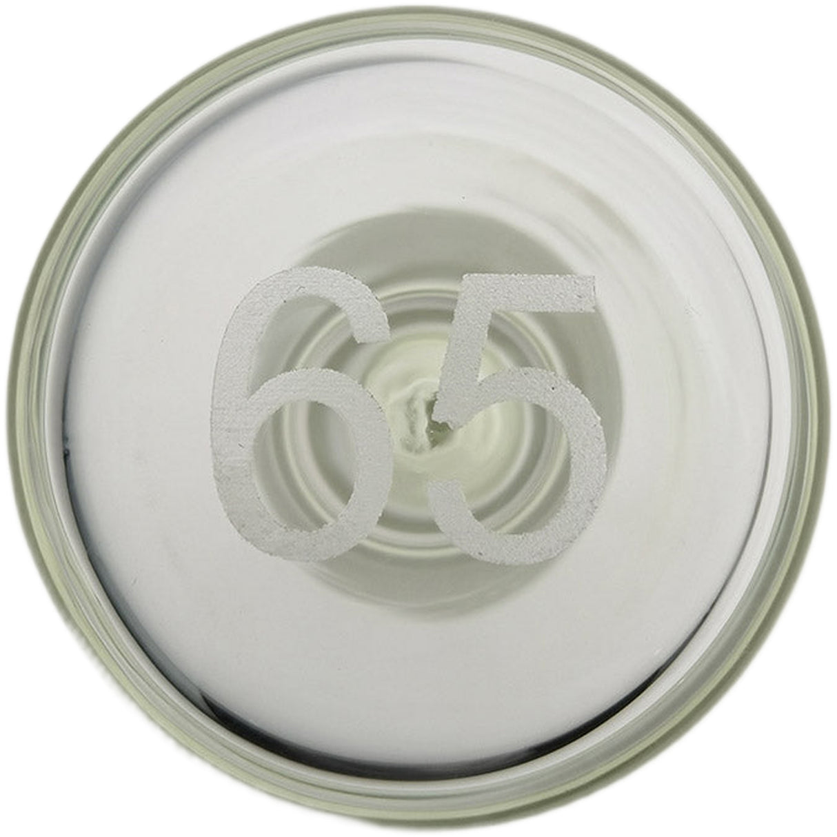 Thick Ass Glass Glow Sand 3.5" Hourglass - Enchanting Dab Timer Accessory