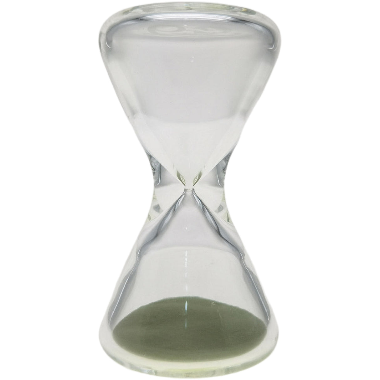 Thick Ass Glass Glow Sand 3.5" Hourglass - Enchanting Dab Timer Accessory