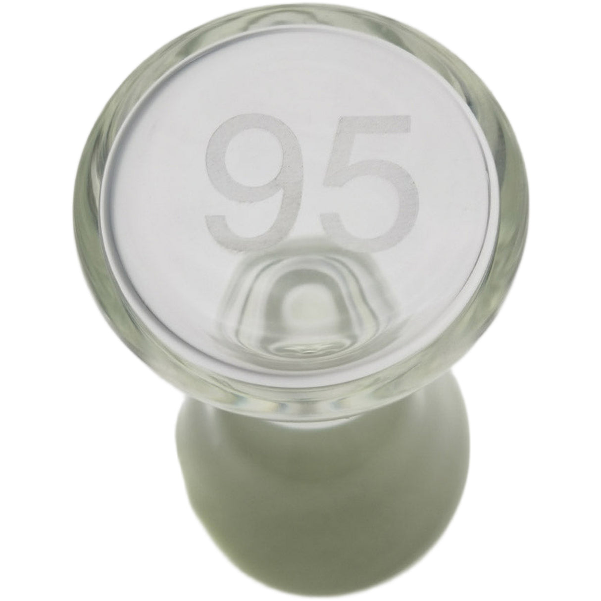 Thick Ass Glass Glow Sand 3.5" Hourglass - Enchanting Dab Timer Accessory